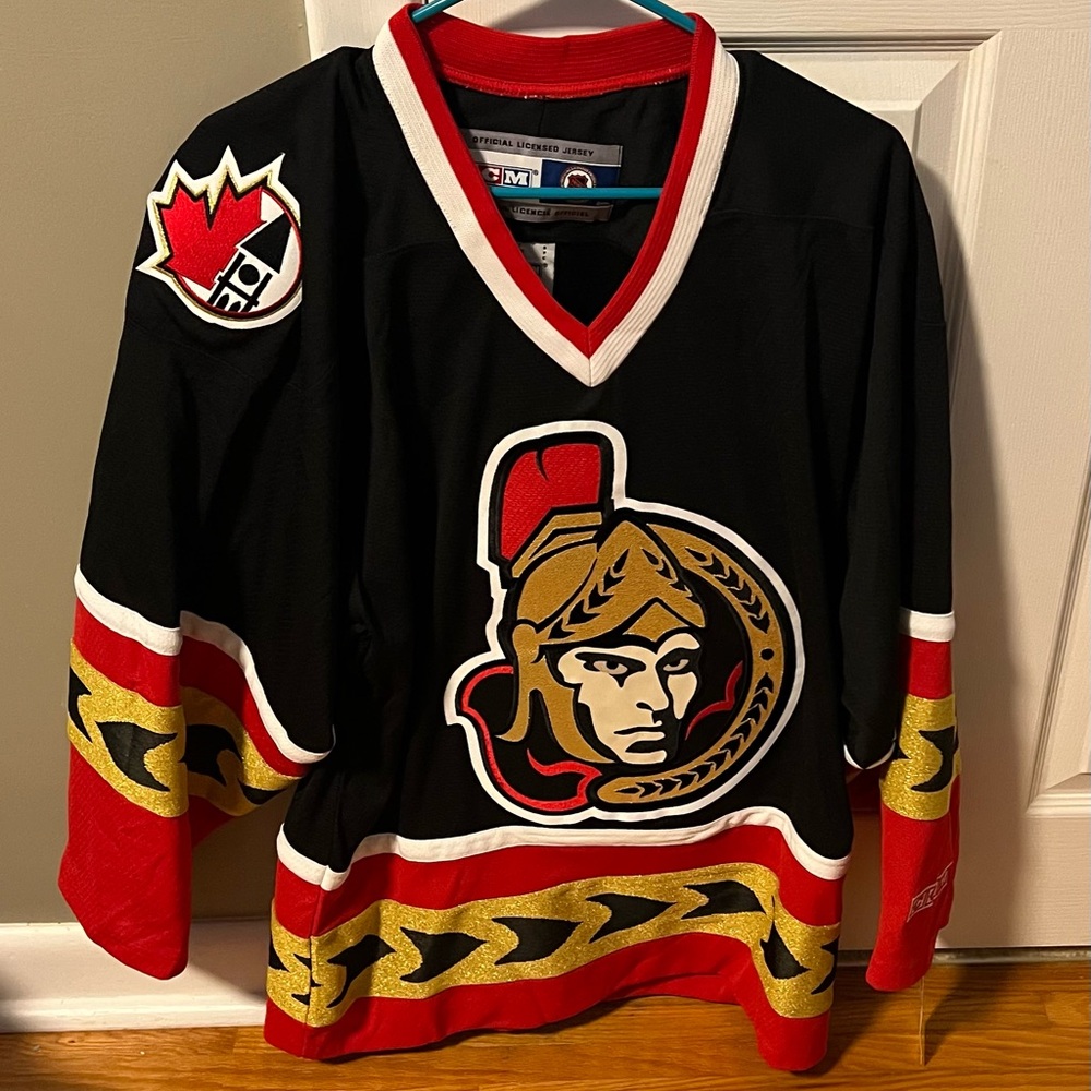 Ottawa Senators CCM Jersey size small RARE
